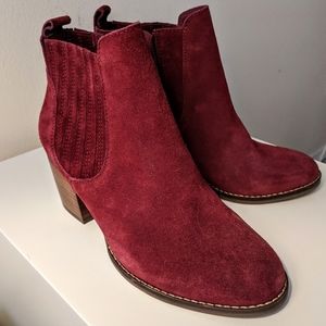 Crown Vintage Burgundy Cindy Ankle Booties
